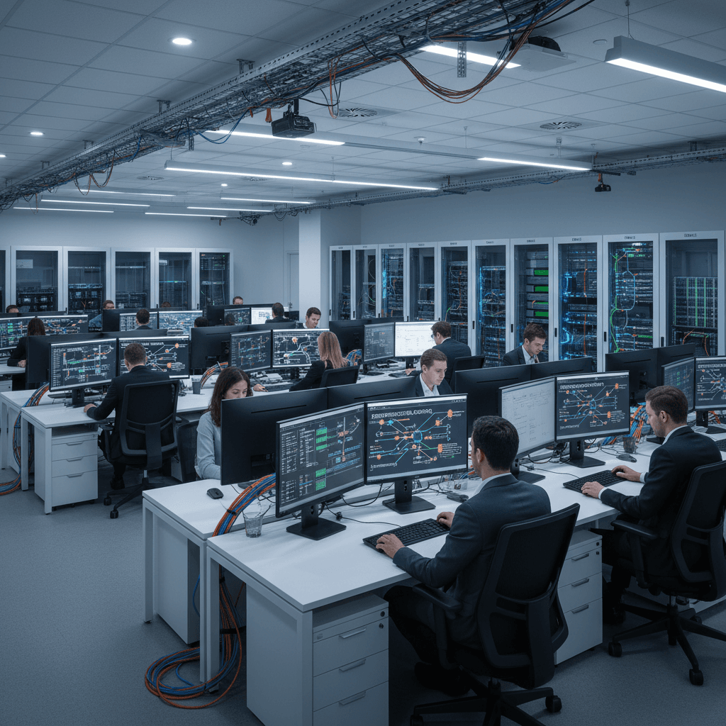 Enterprise network infrastructure and connected systems