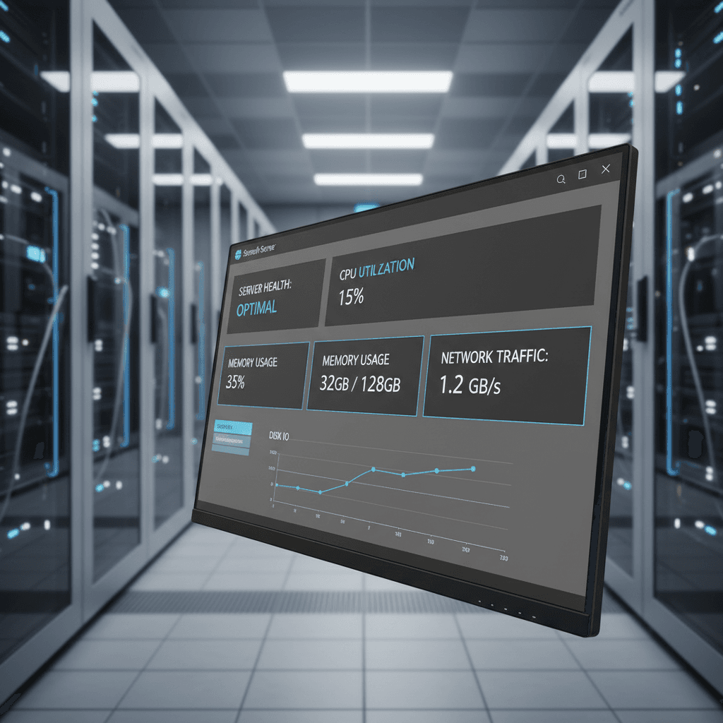 Windows Server 2022 preconfigured system dashboard