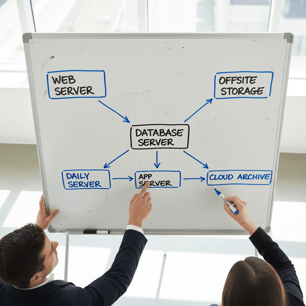 Backup and redundancy network planning